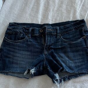 Lucky Brand Dark Blue Jean Shorts  
4/27